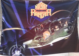 NIGHT RANGER Seven Wishes FLAG CLOTH POSTER BANNER CD Hard Rock - £16.02 GBP