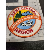 East Central Region - America&#39;s Heartland 6 Inch Jacket Patch - Vintage - $13.78