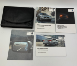 2014 BMW 5 Series Owners Manual Handbook Set with Case OEM D02B45021 - £28.92 GBP