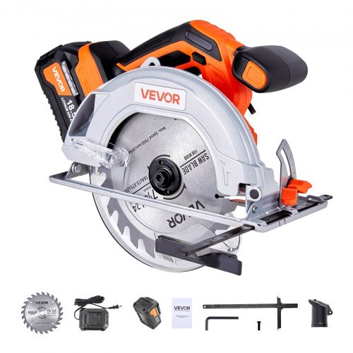  Cordless Circular Saw, 7-1/4 inch Blade, 5000 RPM Speed, 0-45 Degree Be... - $125.05