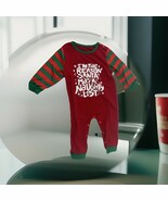 Christmas Baby Bodysuit 9 month I&#39;m The Reason Santa has A Naught List - $11.28