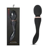 SENSUELLE ALLUVION XLR8 DUAL ENDED WAND MASSAGER RECHARGEABLE VIBRATOR - £77.84 GBP