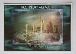 Postcard Frankfurt Am Main Germany City Skyline Aerial View - £7.16 GBP