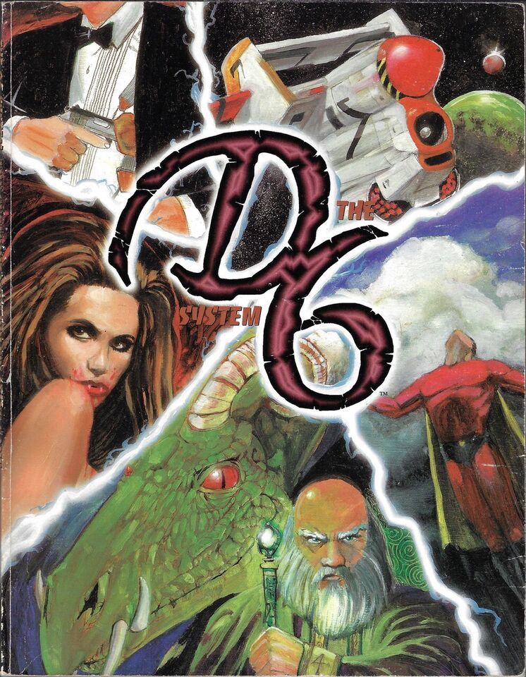 The D6 System: The Customizable Roleplaying Game - $99.99