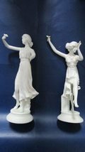 Figurine Bisque Dancing Art Deco Pair Compatible with Gibson Girls/Eros and Psyc - £100.28 GBP