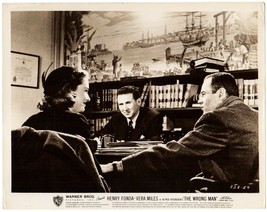 Alfred Hitchcock&#39;s THE WRONG MAN (1956) Henry Fonda, Vera Miles &amp; Anthony Quayle - £39.32 GBP