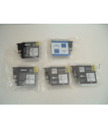 Bk ink cartridge 5 lot set LC 990/1100  LC 975/985/980 LCD  NOS sold as is  - $27.40 CAD
