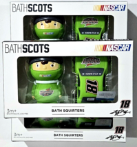 3 Bathscots #18 Nascar Kyle Busch Bath Squirters - $25.99