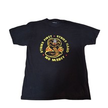Cobra Kai Men&#39;s Black T-Shirt, Sz L - $20.51 CAD