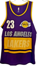 Los Angeles Lakers Ultra Game Jersey Lebron James #23 Purple/Gold men&#39;s ... - $136.44 MXN