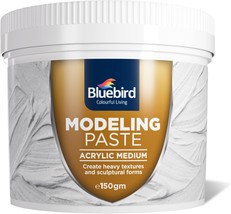 Bluebird Professional Thick Modeling Paste 5.3 Oz / 150GM High Density A... - $390.71 MXN