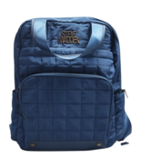Steve Madden Brosie Backpack Women Blue Quilted Adjustable Straps Zipper... - $79.69