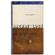 Archaeology Walter Shepherd 1966 First Printing Signet Science Vintage Paperback