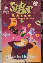 Spider Tales BePuzzled 1994 Mystery Jigsaw Puzzle Magic in the Attic 250... - $32.48