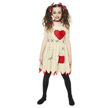 Karnival Costumes Voodoo Doll Dress Girl&#39;s Costume Medium 5-6 - $53.18