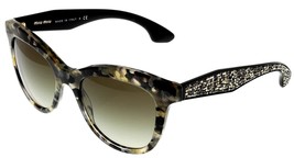 Miu Miu Sunglasses MU10PS DHE4M1 Women Havana Cateye - £211.81 GBP