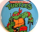 Vintage Teenage Mutant Ninja Turtles Raphael Pinback Button - £2.33 GBP