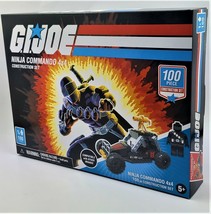 G.I Joe Snake Eyes Ninja Commando Set 4X4 Military Toy Figure - £10.08 GBP