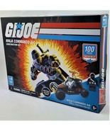 G.I JOE SNAKE EYES NINJA COMMANDO SET 4X4 MILITARY TOY FIGURE - $243.43 MXN