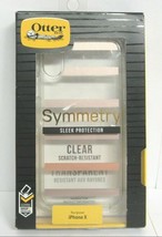 OtterBox Symmetry Inside The Lines For Apple iPhone Xs X Striped Ombre Clear - £9.30 GBP