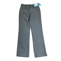 Riders by Lee Trouser Pant Straight Stretch Gray Comfort Waist Women Sz. 8M NWT - £14.36 GBP