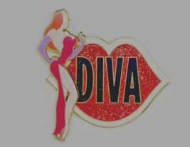 Disney 2003 Jessica Rabbit Diva Kiss 3-D  LE Pin#27654 - £43.91 GBP