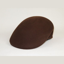 Men Fashion Classic Flannel Wool Ascot Ivy Hat Bruno Capelo Tyson TY101 Brown image 5