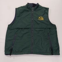 Port Authority Colorado Men&#39;s Green/Blue Full Zip Pockets Reversible Ves... - $381.19 MXN