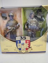 GI JOE 35 Years 1964 GI Joe &amp; 1999 Land Warrior Action Figures NEW - READ! - £53.51 GBP