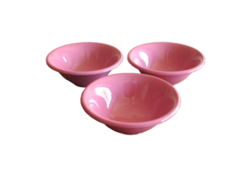 Vintage Unbranded Stoneware Japan Bowl 6.5&quot; Mauve Pink (came with Mervyn... - $17.00