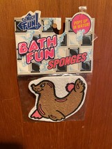 1 Bath Fun Sponge Pops Up In Water Seal *NEW/Unopened* j2 - $11.99