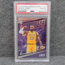 2019-20 Panini Donruss Optic LeBron James Lakers My House! PSA 10 GEM MI... - $74.95
