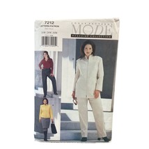 Vogue Sewing Pattern 7212 Jacket Skirt Pants Misses Size 26W-30W - $8.99