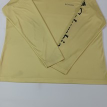 Columbia Omni-Shade FM6009 Men's Yellow Short Sleeves Graphic T-Shirt Chest 49" image 12