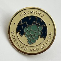 Raymond Vineyard Wine Cellar St. Helena California Lapel Hat Pin Pinback - $9.95