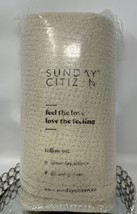 Authentic Brand New And Sealed Sunday Citizen Snug Lap Throw In Cream~size 60x48 - £53.44 GBP