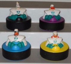 1997 Mcdonalds Happy Meal Toys Disney Mighty Ducks Set of 4 - £15.21 GBP