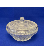 Vintage Anchor Hocking Wexford berry bowl with lid candy or trinket dish - £6.26 GBP