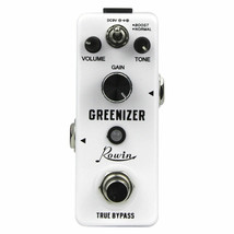 Rowin LEF-323 Greenizer Overdrive Screamer True bypass Guitar Effect Pedal FX - £23.29 GBP