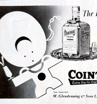 1952 Cointreau Liqeuer Extra Dry England Advertisement Sphere UK Import ... - $19.99