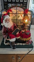 RARE 1996 Smile Industries: Night Before Christmas Story W/ Moving Santa... - $197.99