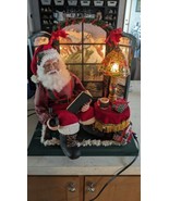 RARE 1996 Smile Industries: Night Before Christmas Story W/ Moving Santa... - €171,94 EUR