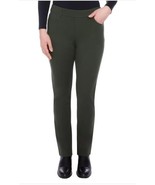 S.C. &amp; CO. Women&#39;s Pants Green Ponte Pull-On Stretch Pockets Soft Slim Leg - $826.26 MXN