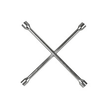 TechBrands Carbon Steel 4-Way Wheel Brace (Chrome) - $41.59