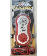 NASCAR AM/FM Radio, Ultra slim Compact, Built-in LED Flashlight, Earphon... - $23.46 CAD
