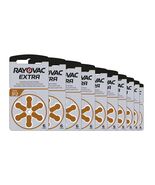 Rayovac Extra Advanced, size 312 Hearing Aid Battery (pack 60 pcs) - $28.18 CAD