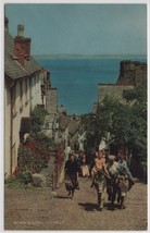 Down-A-Long Clovelly Postcard UNP VTG Salmon ltd Unused Vintage Chrome   (A1) - £3.91 GBP