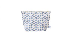 Dance Happy Designs women&#39;s caterina cosmetic bag in Denim - size One Size - $37.62