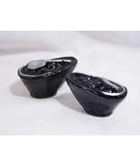 vintage COAL BUCKETS &amp; Shovels ~ collectible ceramic salt &amp; pepper SHAKE... - £7.18 GBP