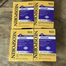 4 New Neosporin Maximum Strength Pain Relief Ointment - 0.5oz Exp 12/24 - $28.04